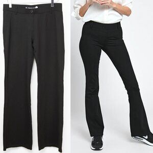 Betabrand Classic Dress Yoga Pant Bootcut Stretch Spandex Black Size Large